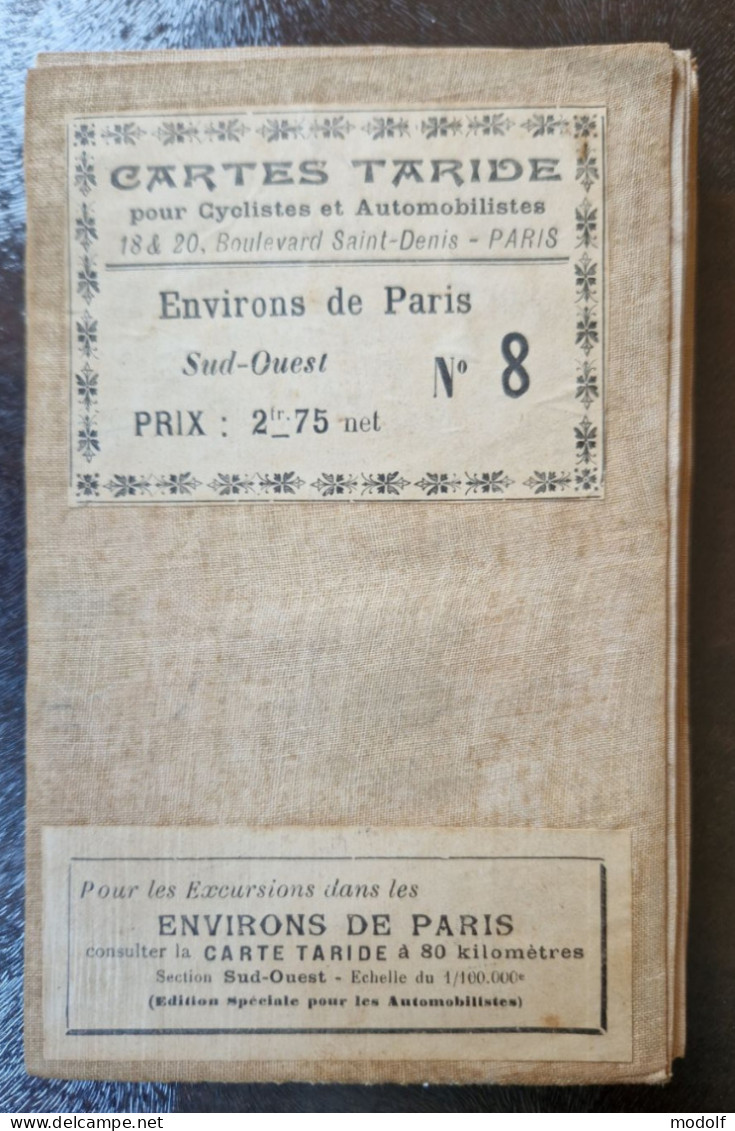 Lot Cartes Routières Anciennes - Cartes Routières
