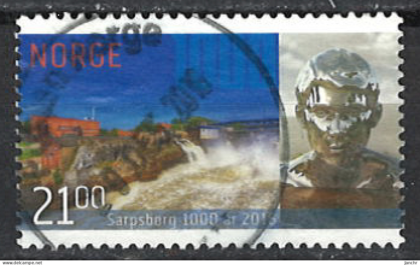 Norwegen Norway 2016. Mi.Nr. 1911, Used O - Usati