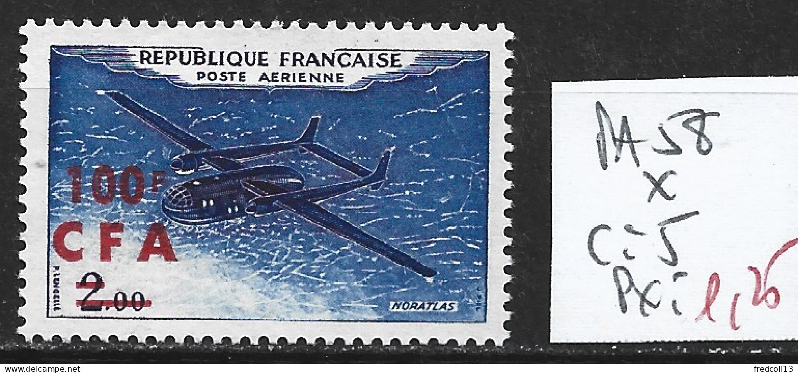 REUNION PA 58 * Côte 5 € - Airmail