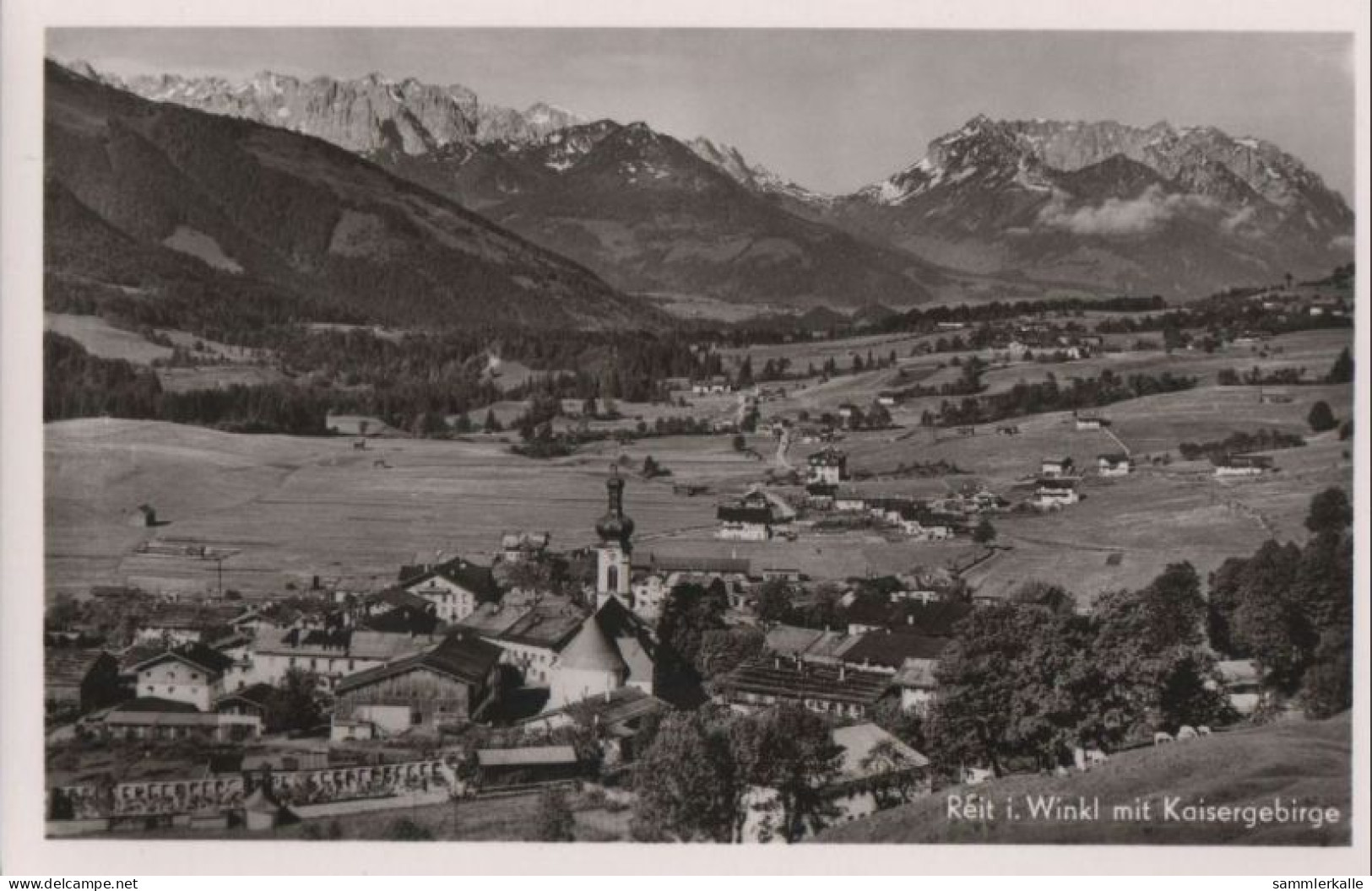 57475 - Reit Im Winkl - Mit Kaisergebirge - Ca. 1955 - Reit Im Winkl