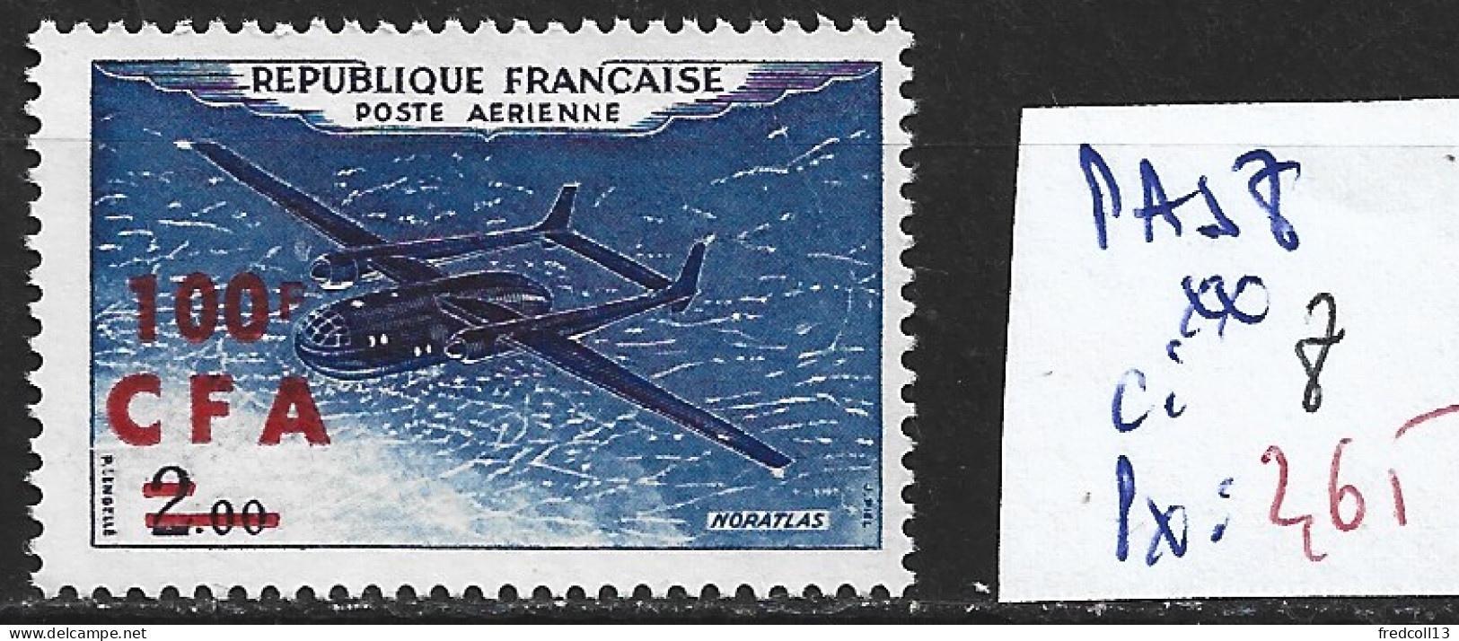 REUNION PA 58 ** Côte 8 € - Airmail