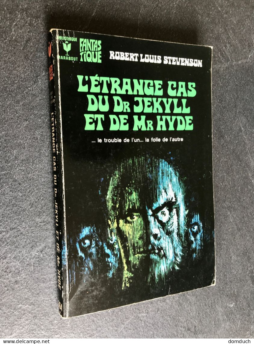 MARABOUT Fantastique N° 364    L’ETRANGE CAS   DU Dr JEKYLL ET DE Mr HYDE       Robert Louis STEVENSON  1970 - Fantastic