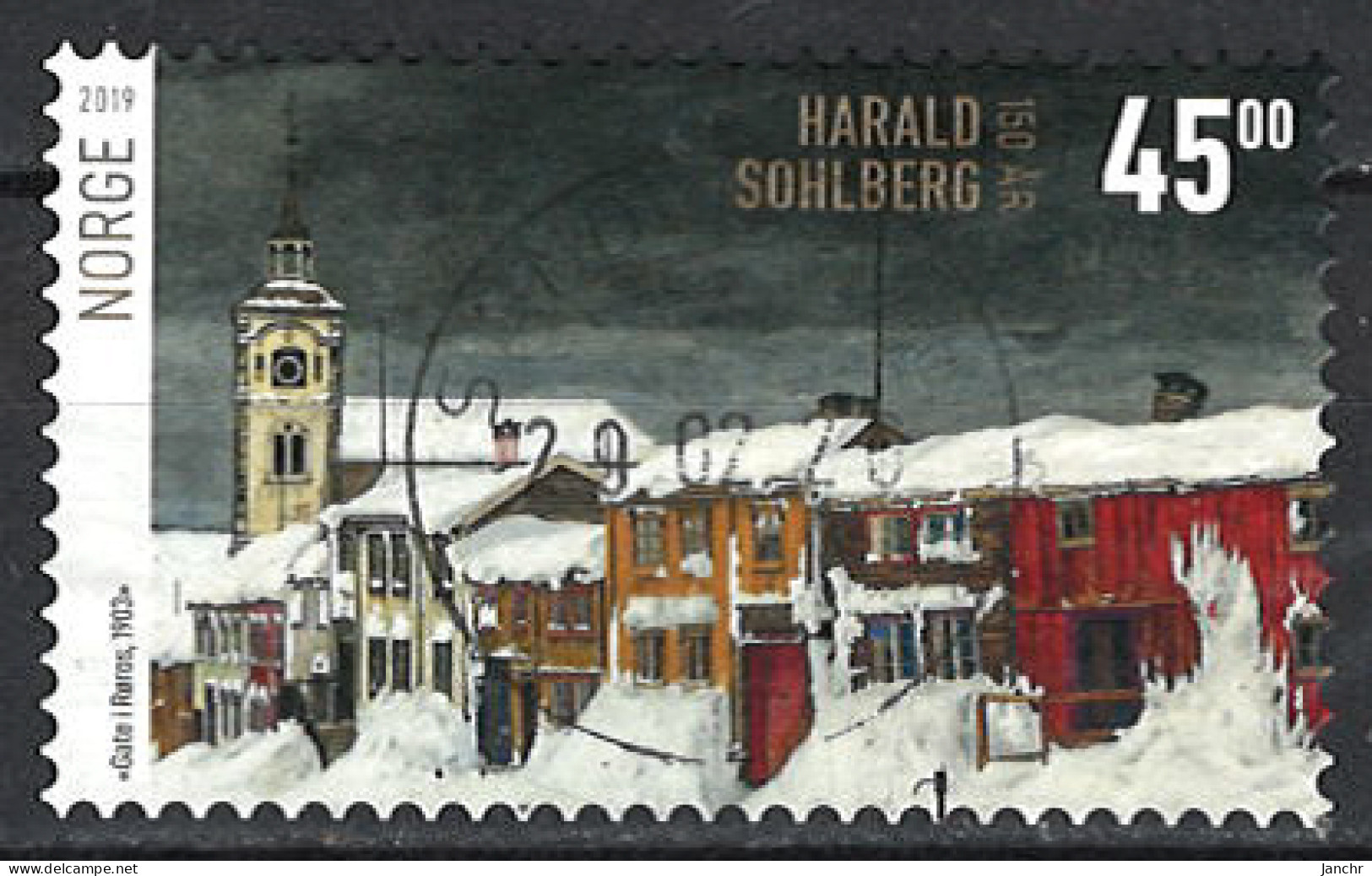 Norwegen Norway 2019. Mi.Nr. 2002, Used O - Oblitérés