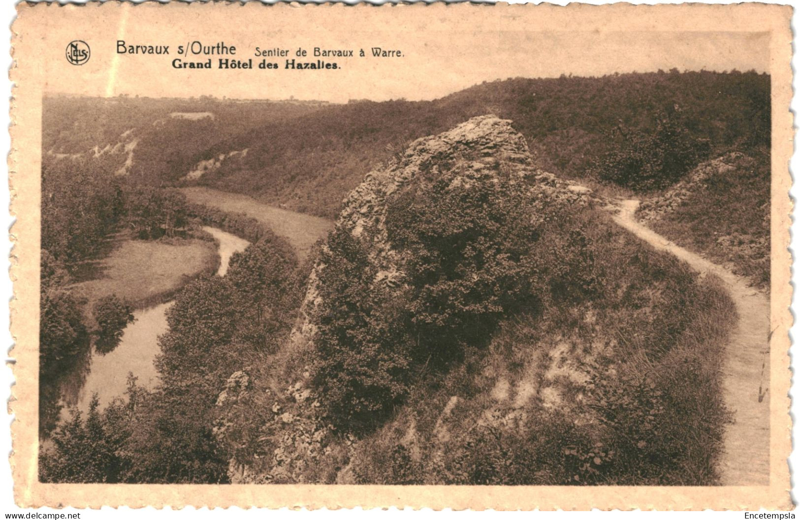 CPA Carte Postale  Belgique Barvaux Sur Ourthe Sentier De Barvaux à Warre   VM78806 - Marche-en-Famenne