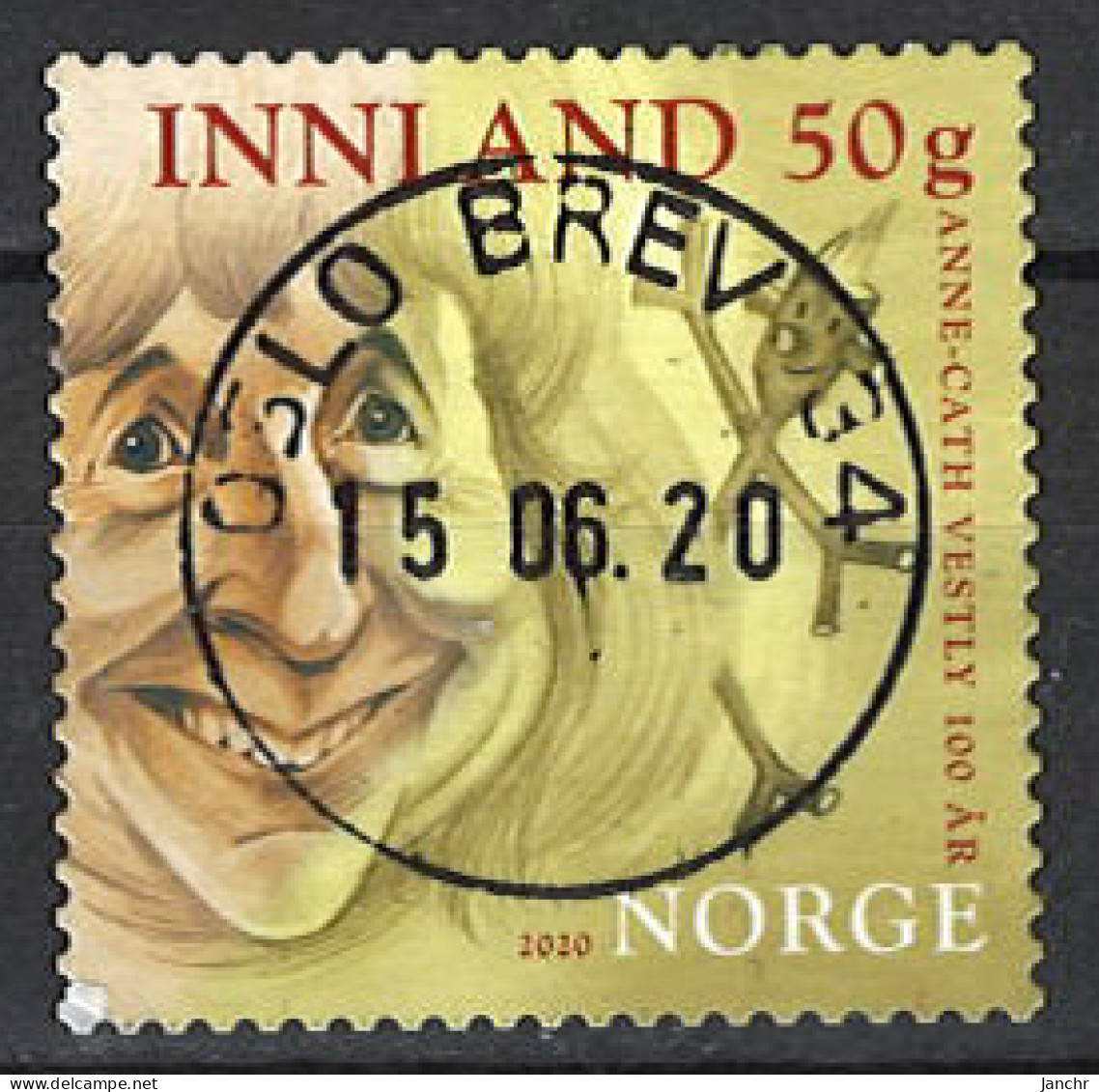 Norwegen Norway 2020. Mi.Nr. 2019, Used O - Usados