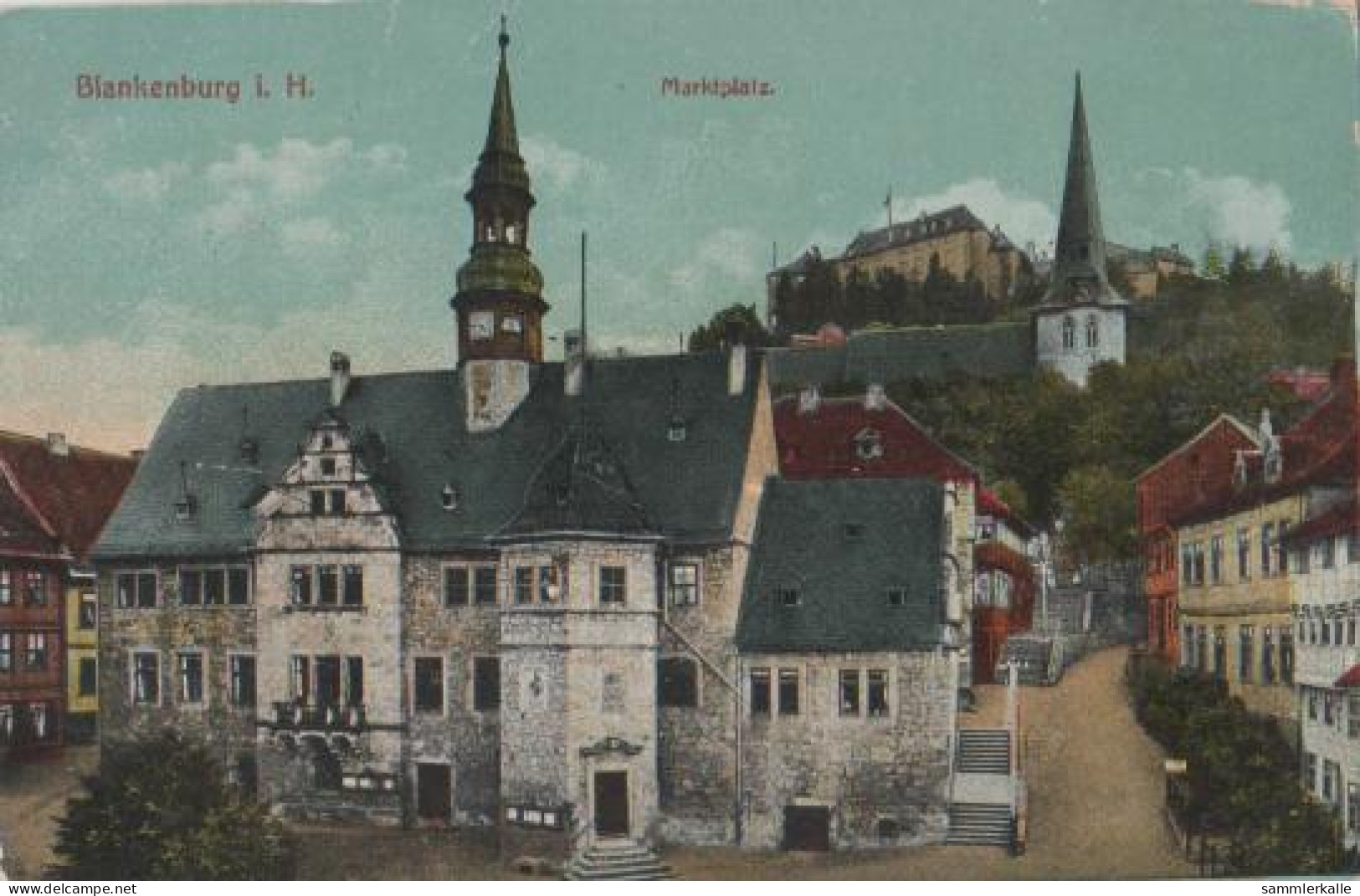18959 - Blankenburg - Marktplatz - Ca. 1935 - Blankenburg