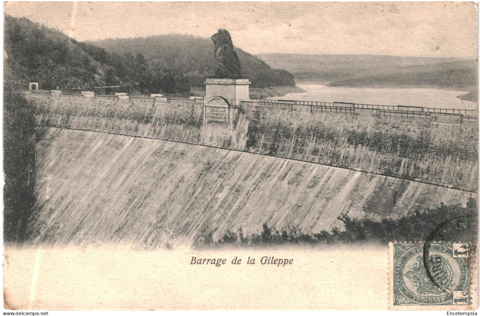 CPA Carte Postale  Belgique Barrage De La Gileppe 1903   VM78807 - Gileppe (Stuwdam)