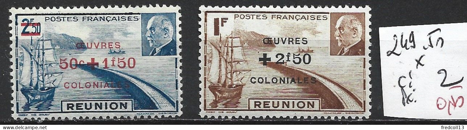 REUNION 249-50 * Côte 2 € - Nuevos