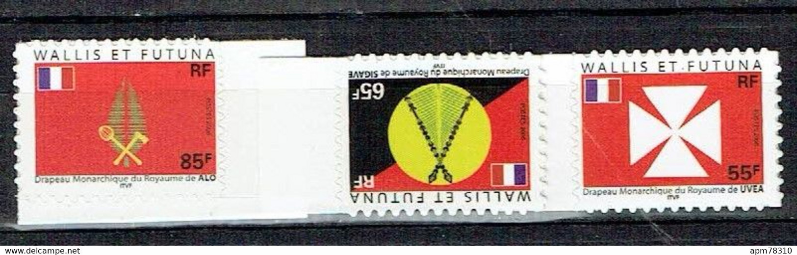 WALLIS ET FUTUNA ** 652,,654,,657 - Unused Stamps