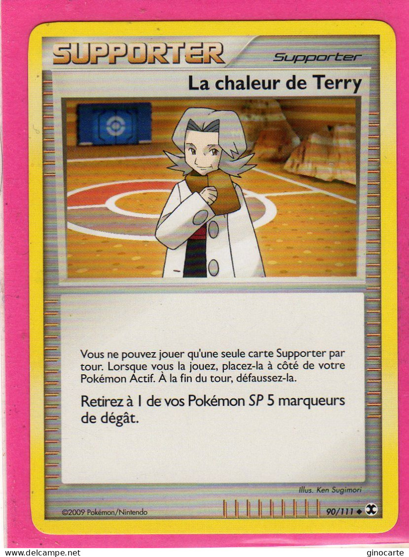 Carte Pokemon 2009 Platine Rivaux Emmergeants 90/111 La Chaleur De Terry Neuve - Platinum