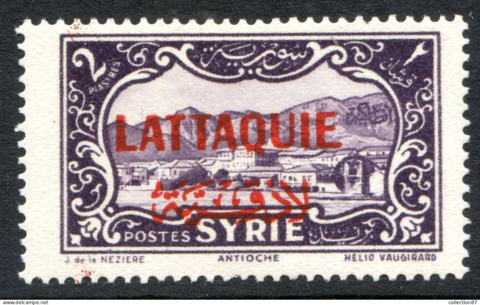 REF 080 > LATTAQUIE < N° 9 * < Neuf Ch - MH * - Unused Stamps