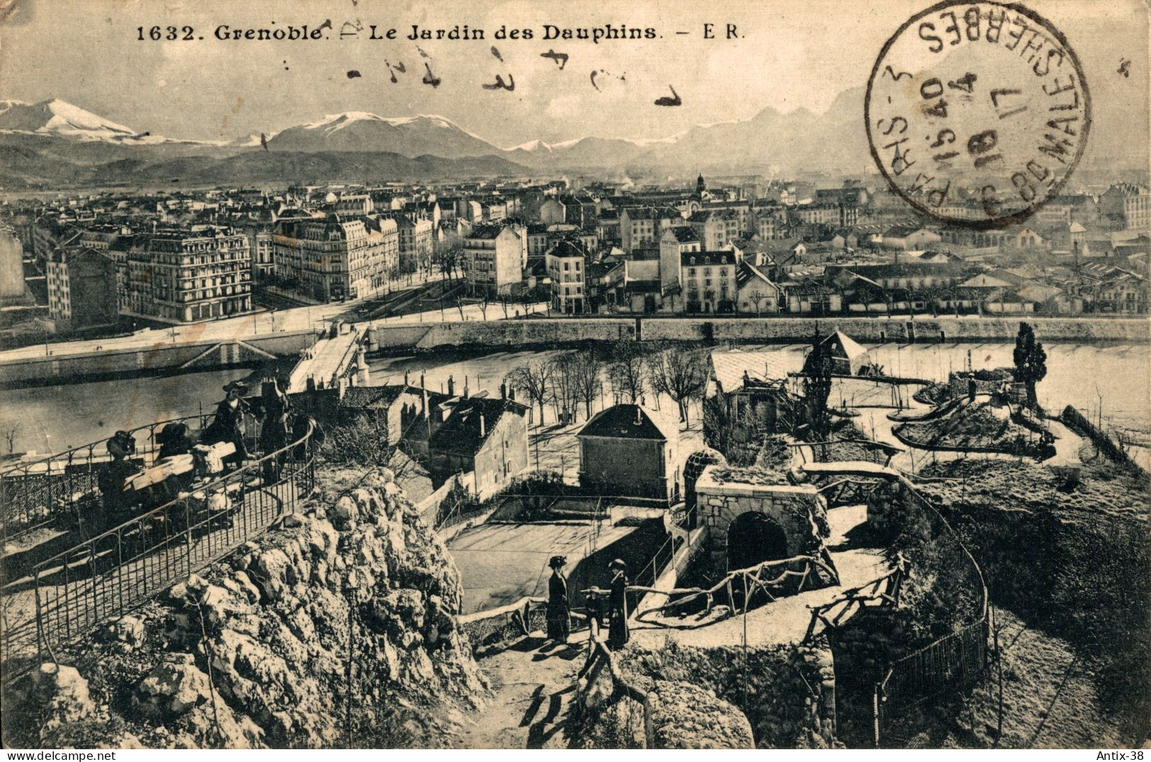 N43 - 38 - GRENOBLE - Isère - Le Jardin Des Dauphins - Grenoble