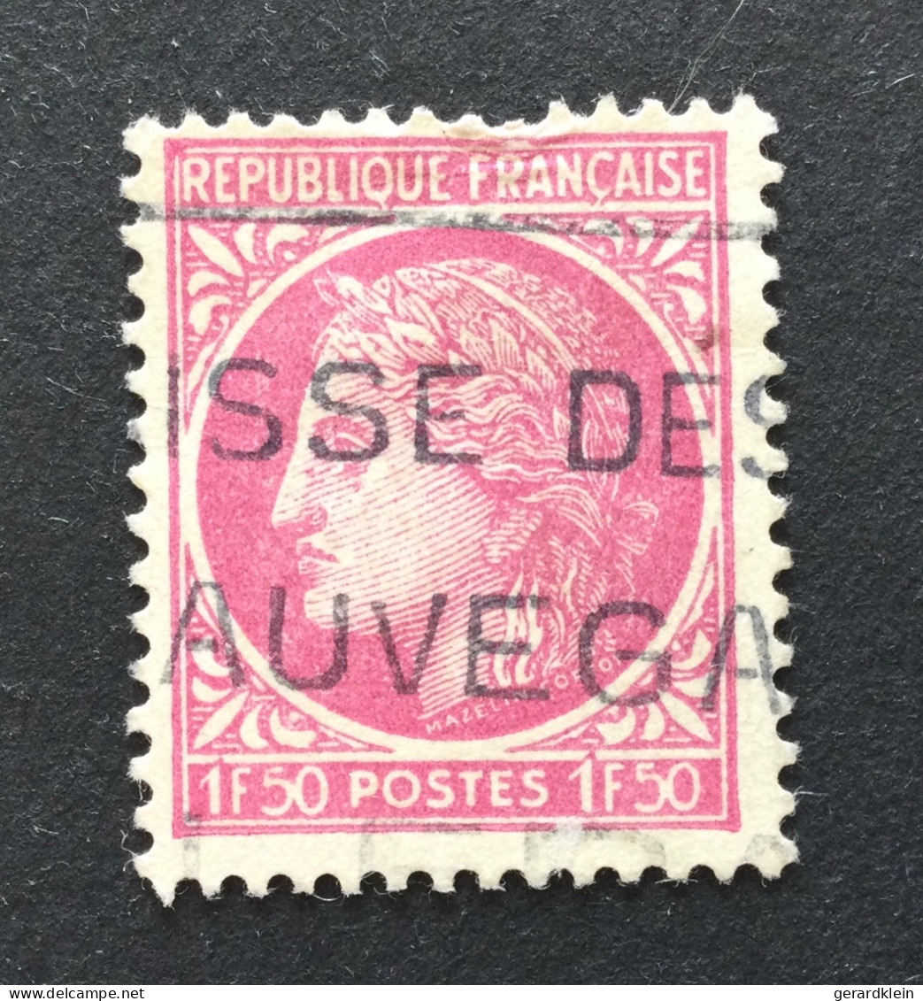 Num. 676 (1Fr)- 679 (1Fr50) - 680 (2Fr) - 681 (2Fr50) - Type Cérès - 1945-47 Ceres Of Mazelin