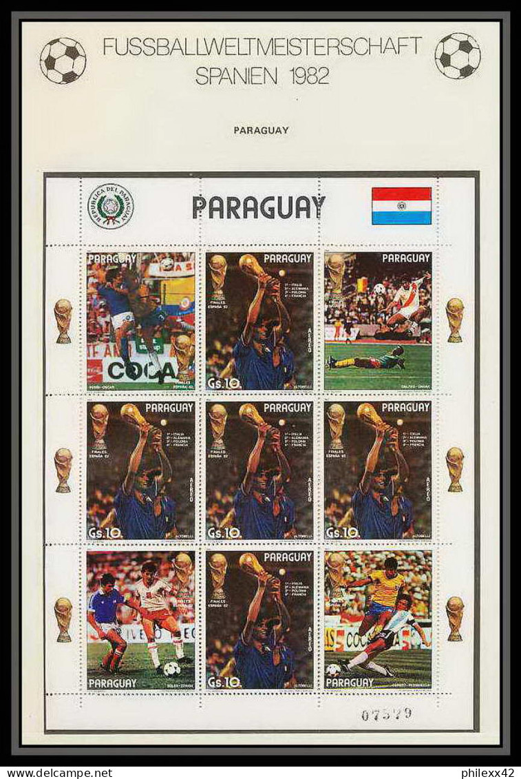 622 Football (Soccer) Espana 82 - Neuf ** MNH - Paraguay N° 3561 + TIMBRES - 1982 – Spain
