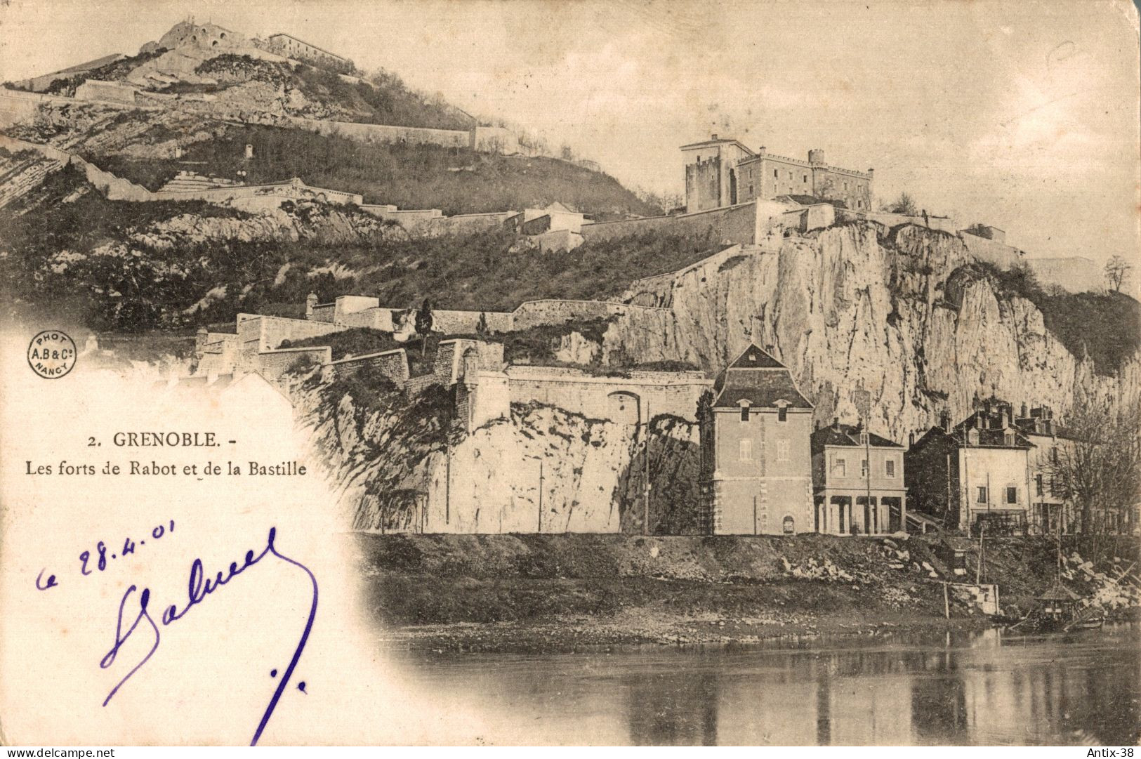 N43 - 38 - GRENOBLE - Isère - Les Forts De Rabot Et De La Bastille - Grenoble