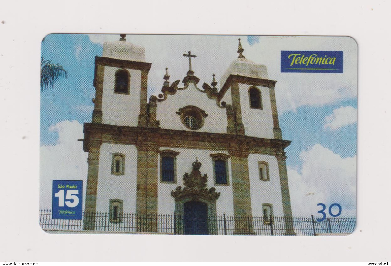 BRASIL - Church Of Our Lady Inductive Phonecard - Brasilien