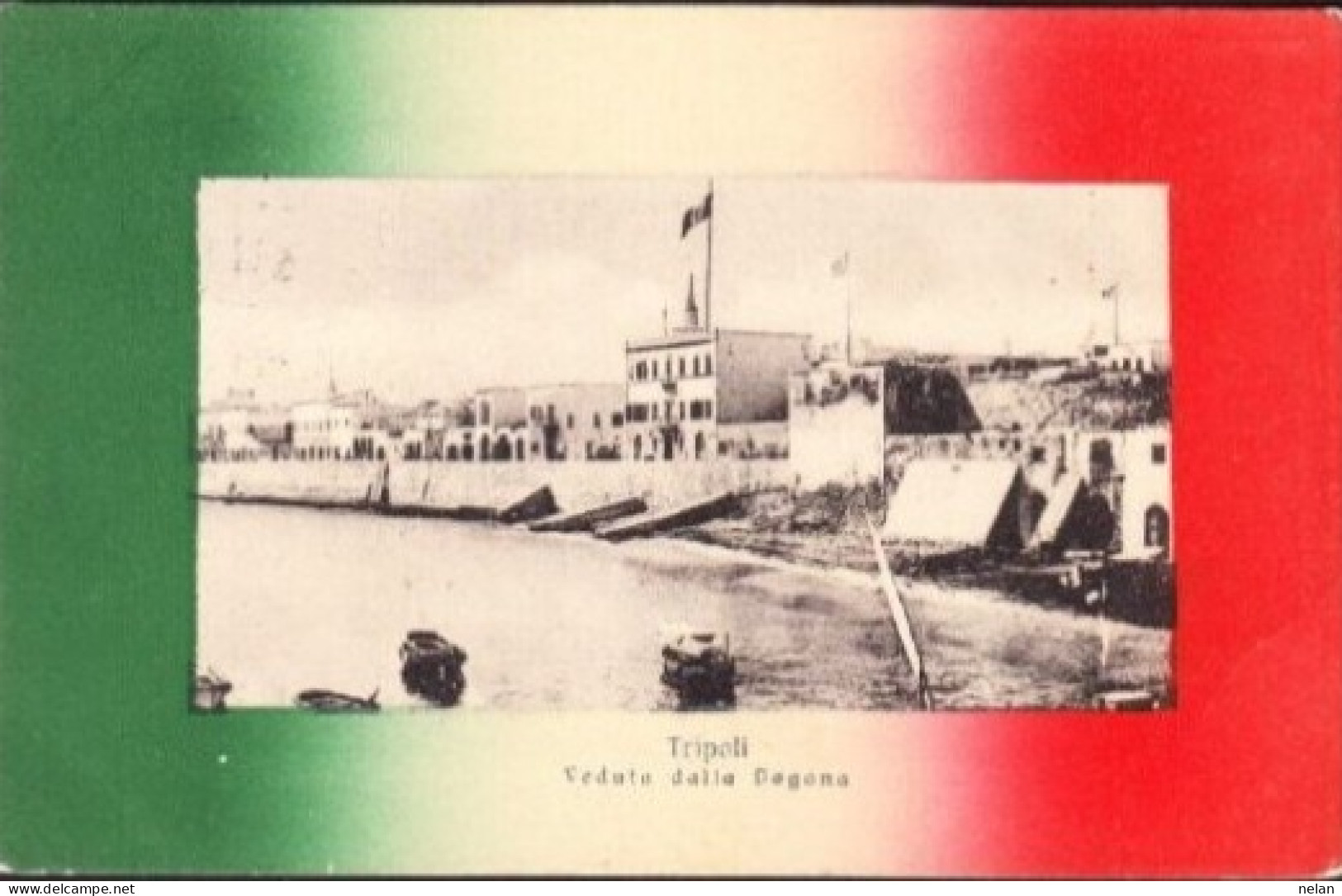 LIBIA - TRIPOLI  - VEDUTA DALLA DOGANA - F.P. - Libyen