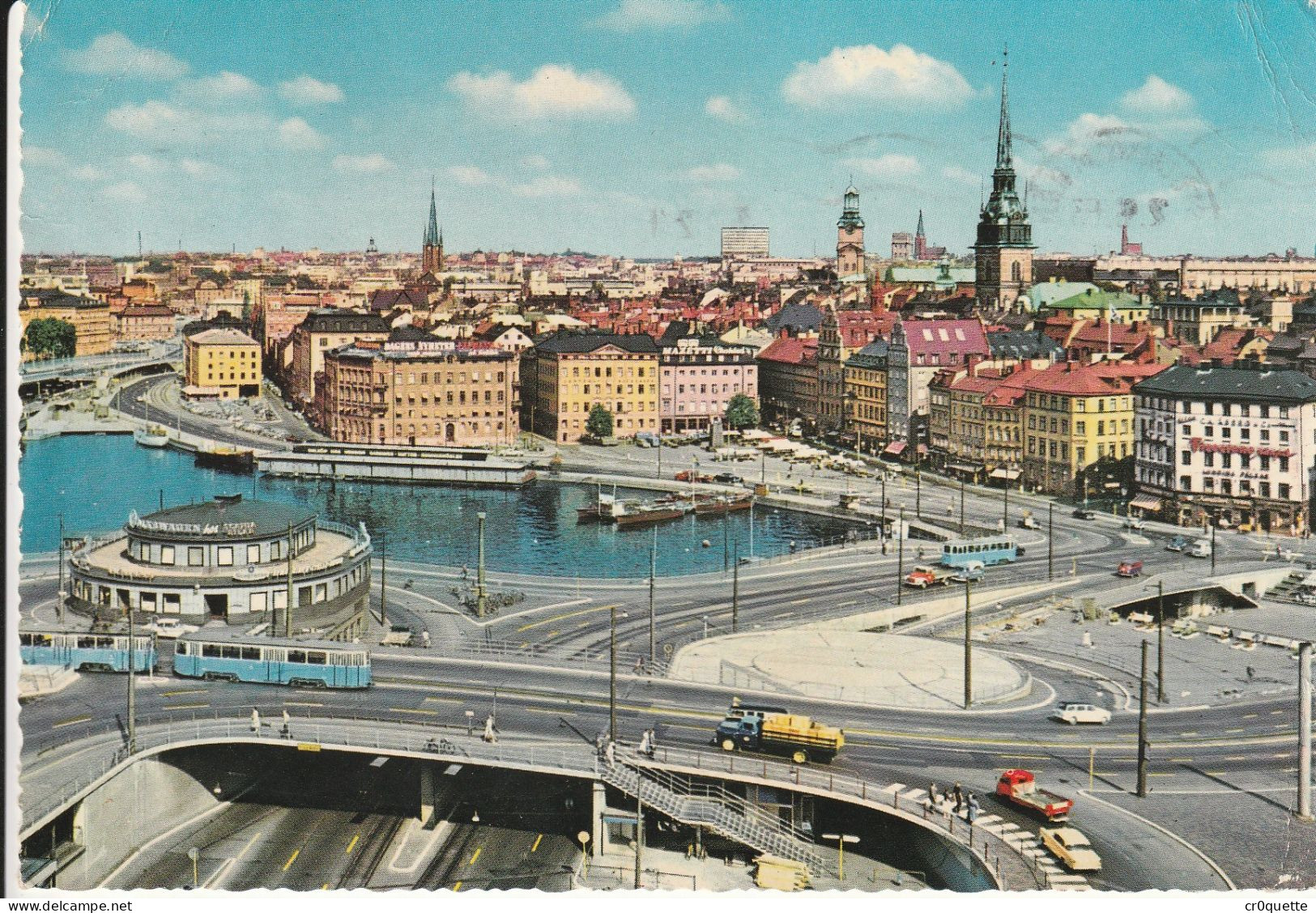 # SUEDE - MALMÖ Et STOCKHOLM En 1963 (lot De 2 CP) - Suède