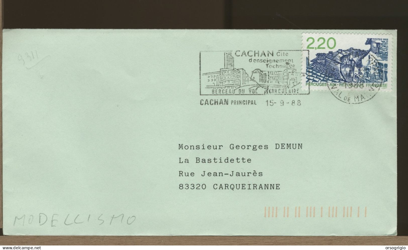 FRANCIA FRANCE -  CACHAN - VOL CIRCULAIRE - MODELLISMO - MODELE REDUIT - Unclassified