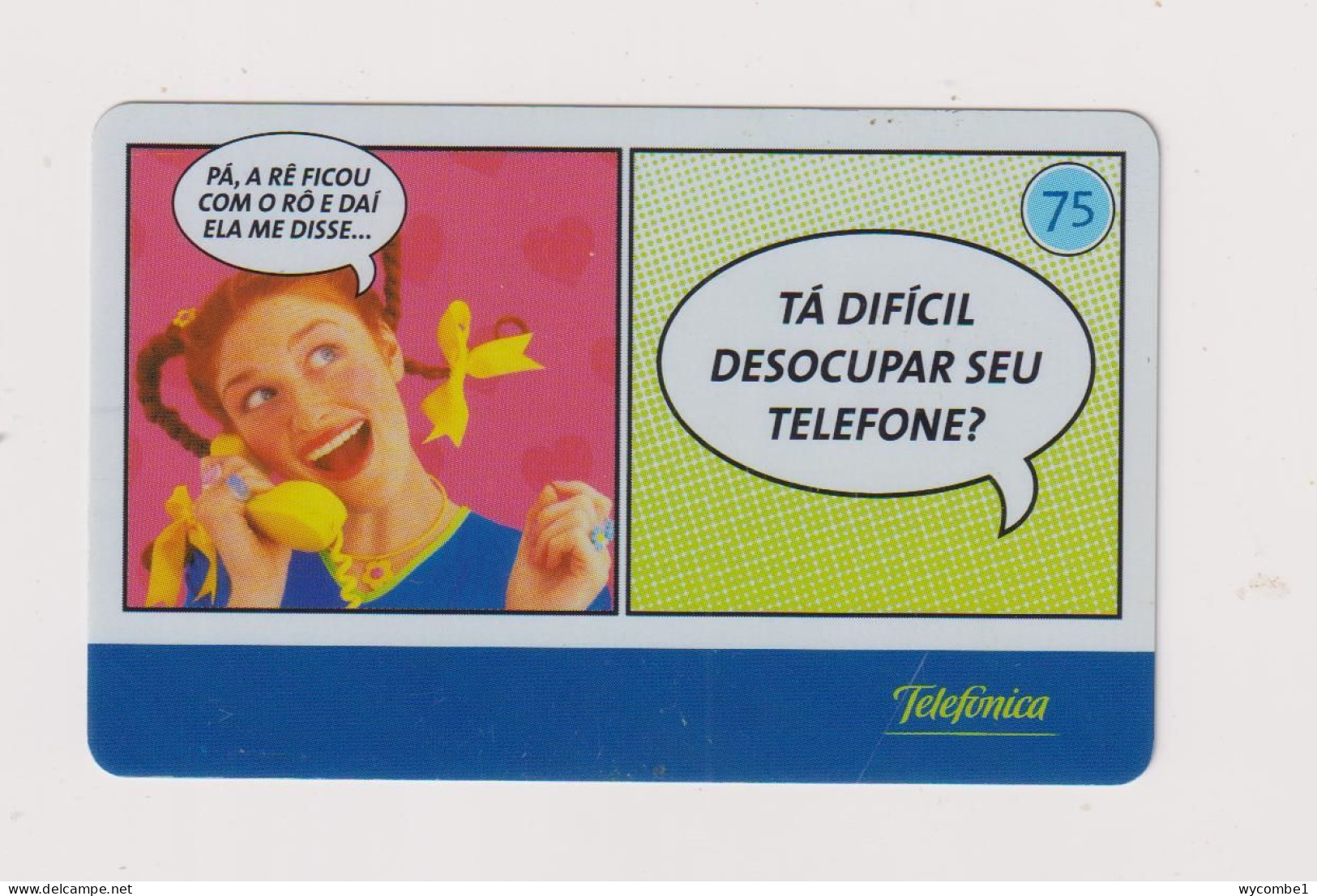 BRASIL - Ta Dificil Desocupar Seu Telephone Inductive Phonecard - Brasile