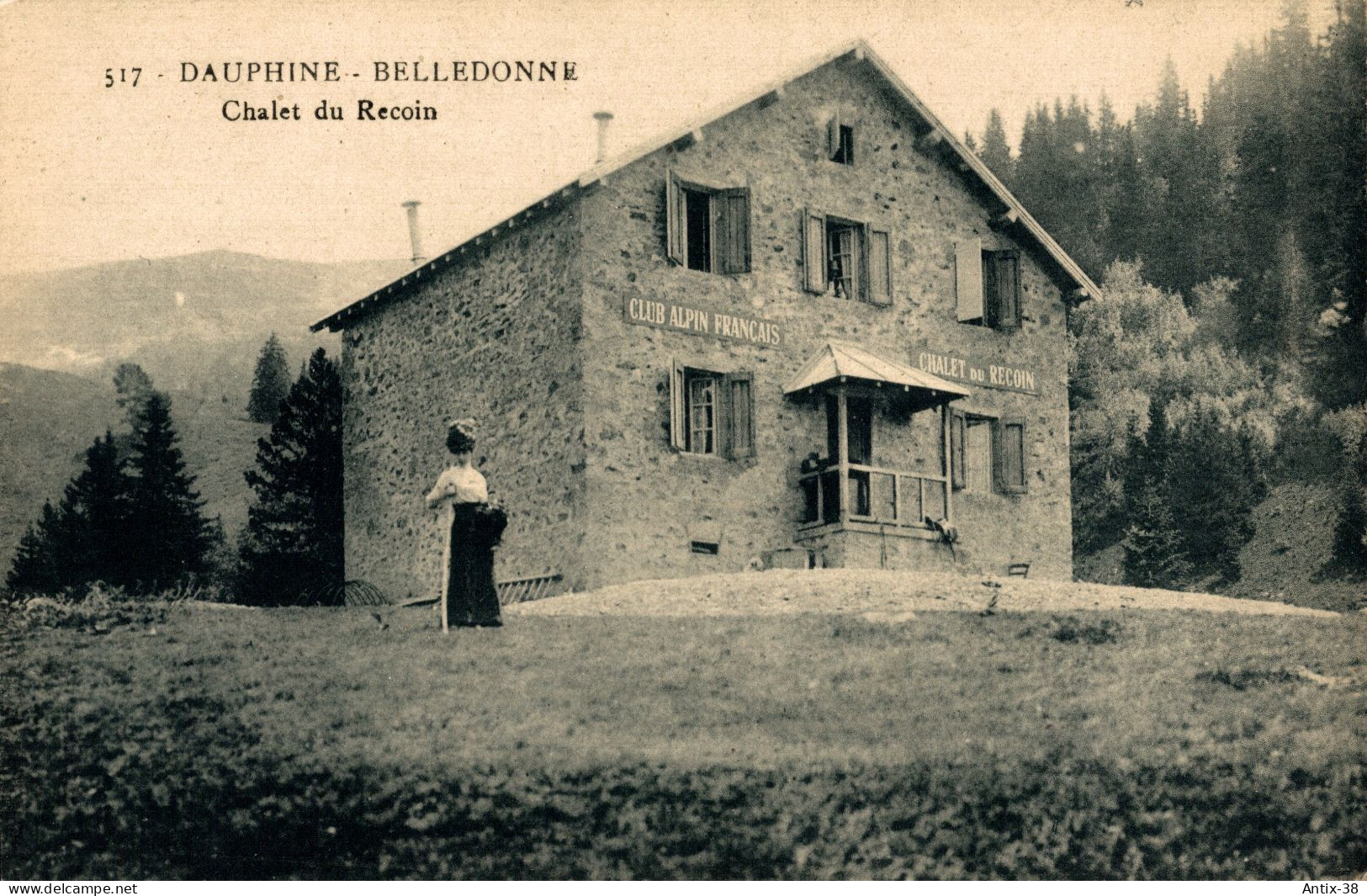 N43 - 38 - Dauphiné-Belledonne - Isère - Chalet Du Recoin - Club Alpin Français - Chamrousse