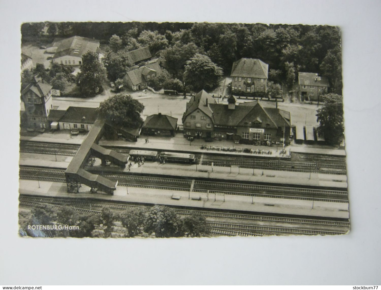 Rotenburg , Bahnhof , Schöne Karte  Um  1960 - Rotenburg (Wuemme)