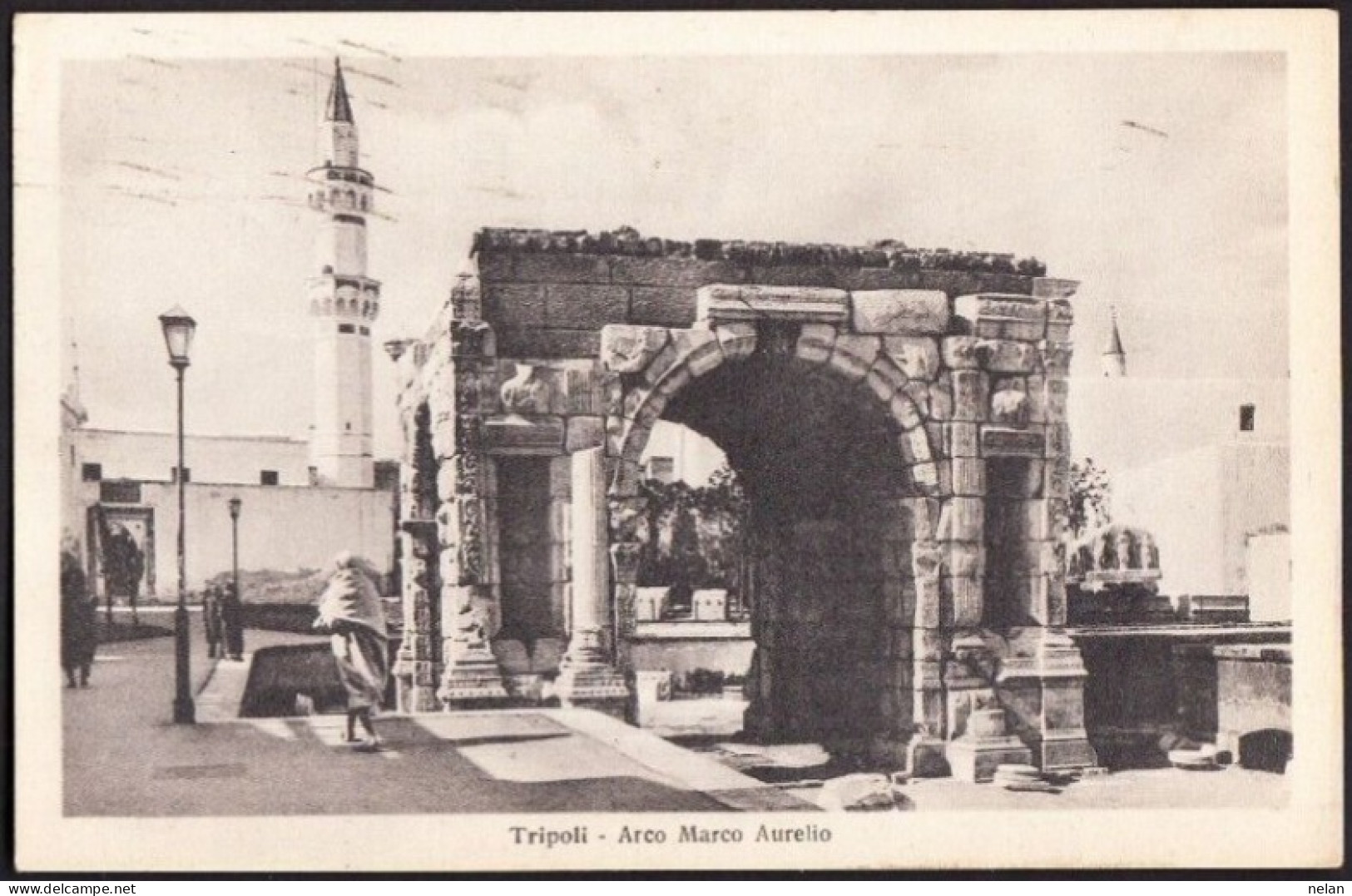 LIBIA - TRIPOLI  - ARCO MARCO AURELIO - F.P. - Libyen