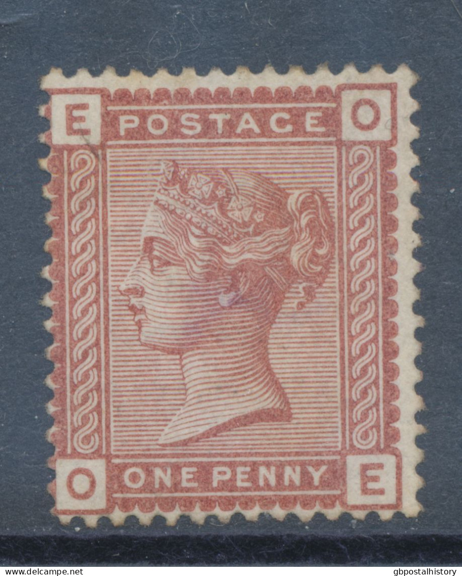 GB QV 1880 1d Venetian Red (OE) Fine Unused – No Gum - Nuovi