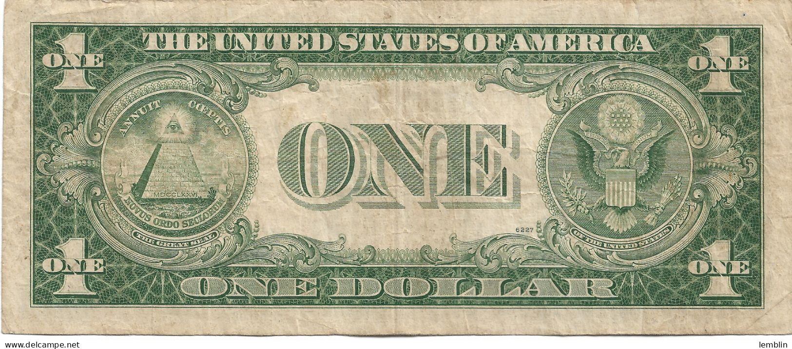 ETATS-UNIS - 1 DOLLAR 1935 - Silver Certificates (1928-1957)