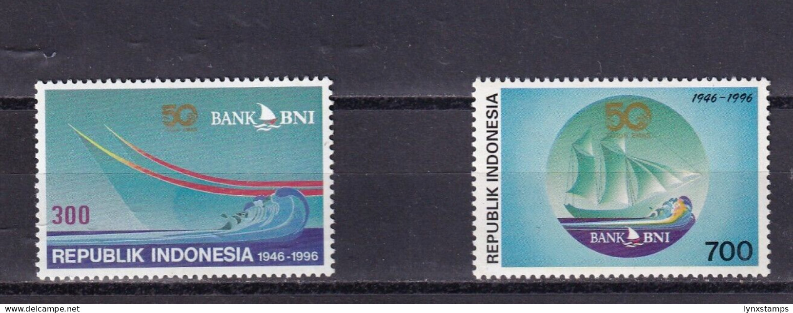 LI02 Indonesia 1996 The 50th Anniversary Of Bank BNI MInt Stamps - Indonesia