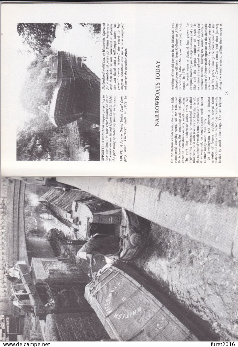 Boek SHIRE ALBUM 8 Canal Barges And Narrow Boats Peter L Smith 31 Pages 75 Grammes - Culture