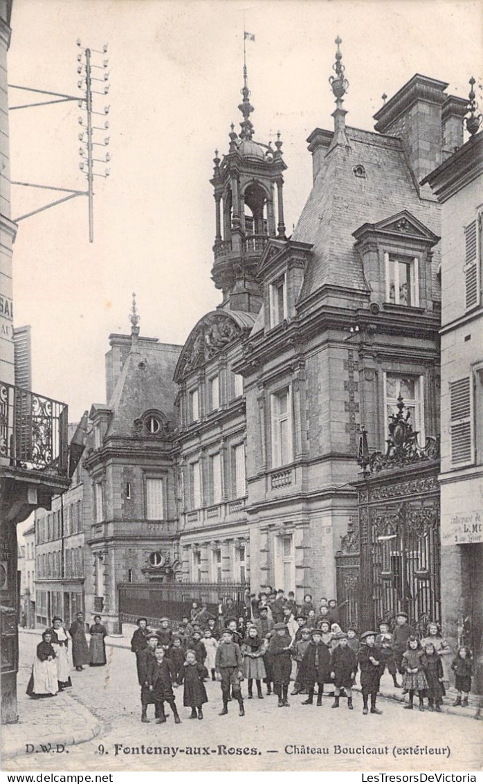 FRANCE - Fontenay Aux Roses - Chateau Boucicaut  - Animé - Carte Postale Ancienne - Fontenay Aux Roses