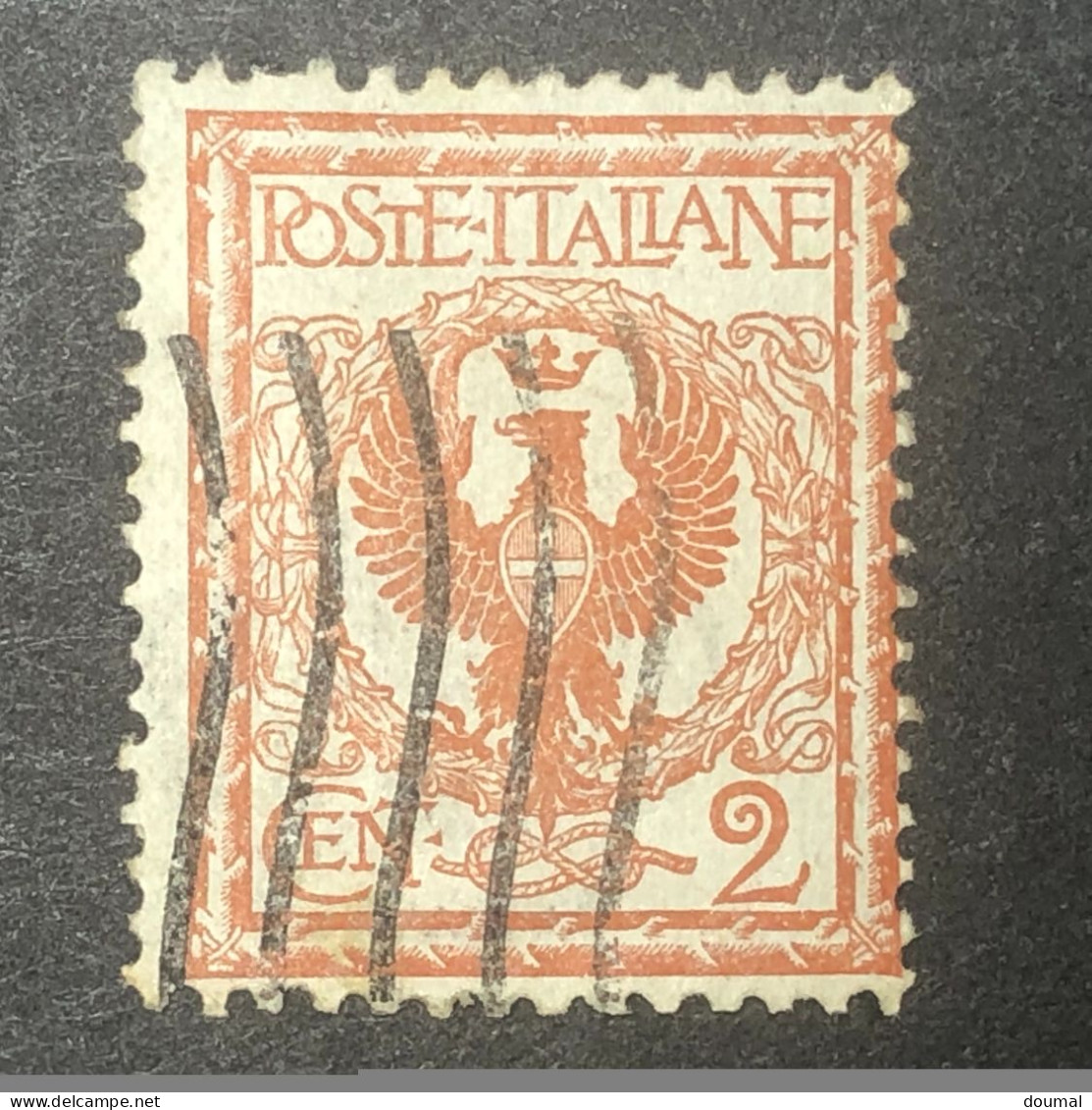 POSTE ITALIENNE - TIMBRE - CENT. 2 - ROYAUME D'ITALIE - Used