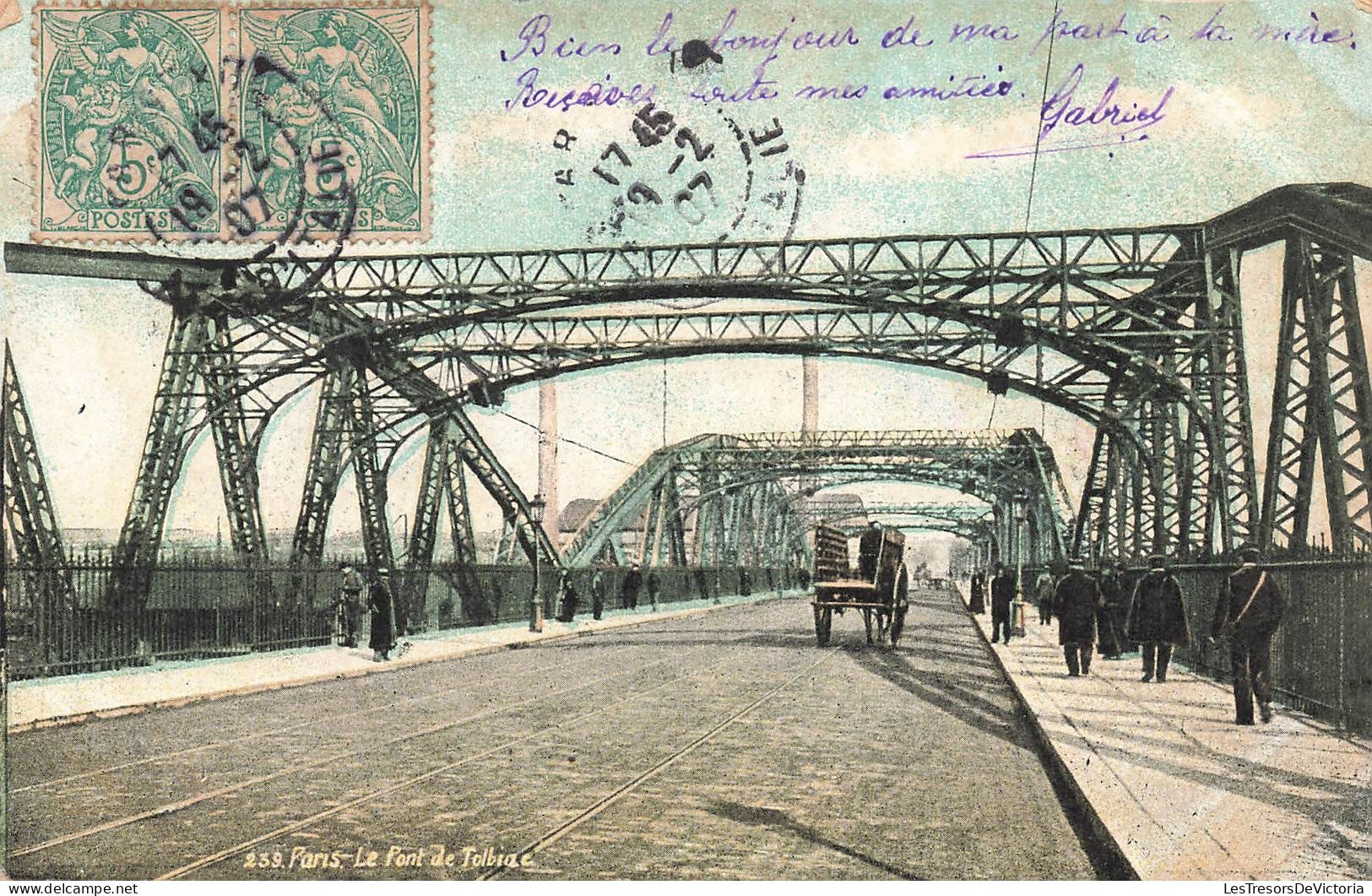 FRANCE - Paris - Le Pont De Tolbiac - Carte Postale Ancienne - Ponts