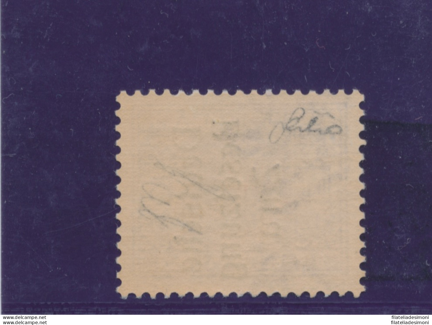 1943 ZARA , Occupazione Tedesca - Tasse N° 11 ,  5 Lire Violetto , MNH** Certif - Other & Unclassified