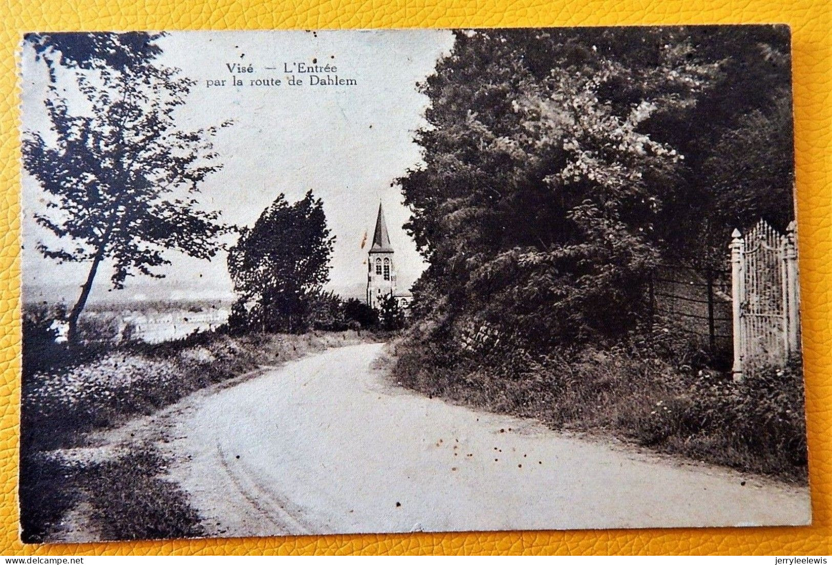 VISE  -  L'Entrée Par La Route De Dahlem - Wezet