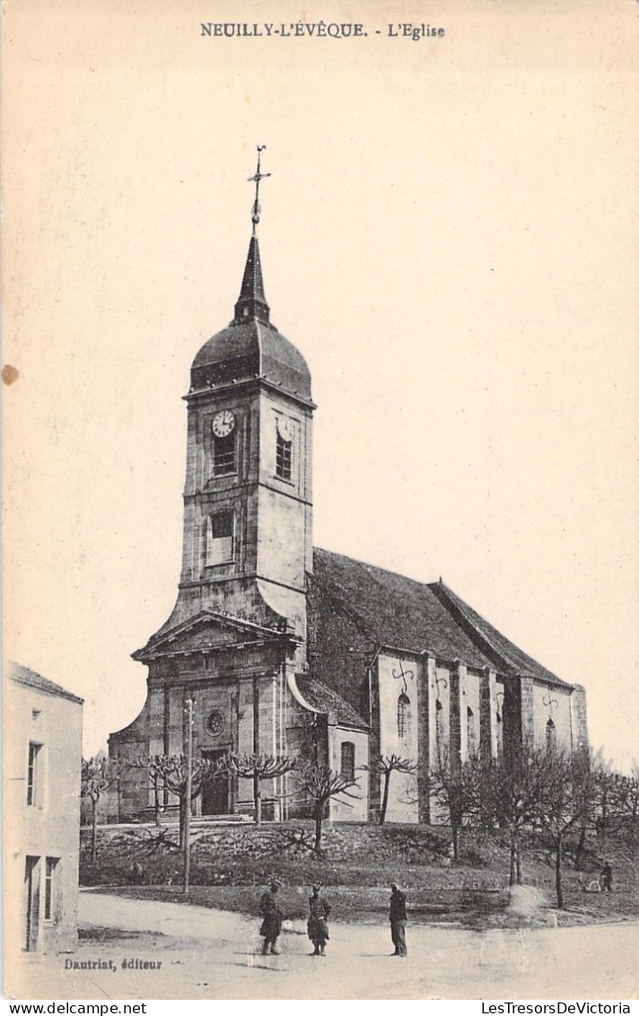 FRANCE - Neuilly L'eveque - L' Eglise - Animé - Carte Postale Ancienne - Neuilly L'Eveque