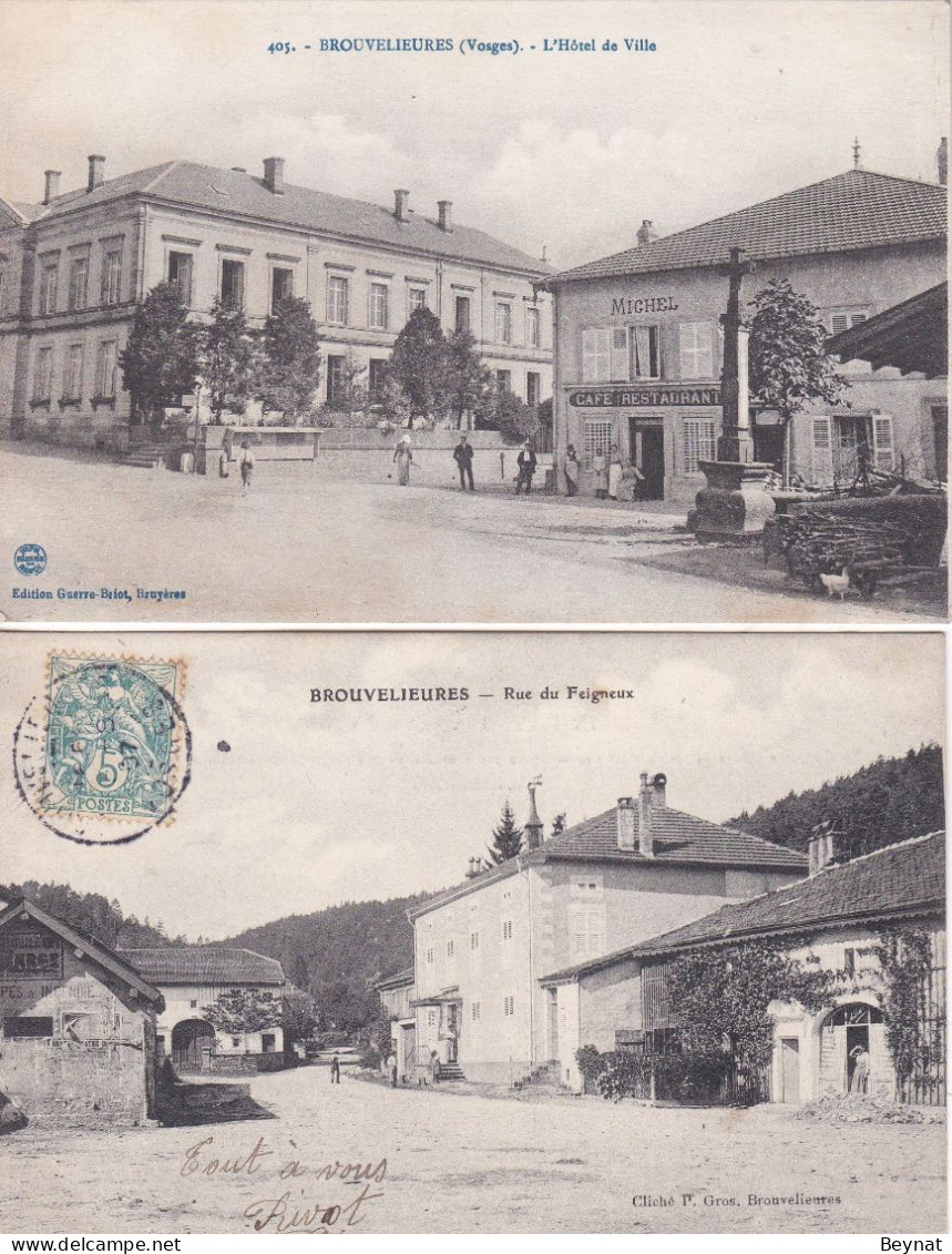 88 BROUVELIEURES 2 CARTES - Brouvelieures