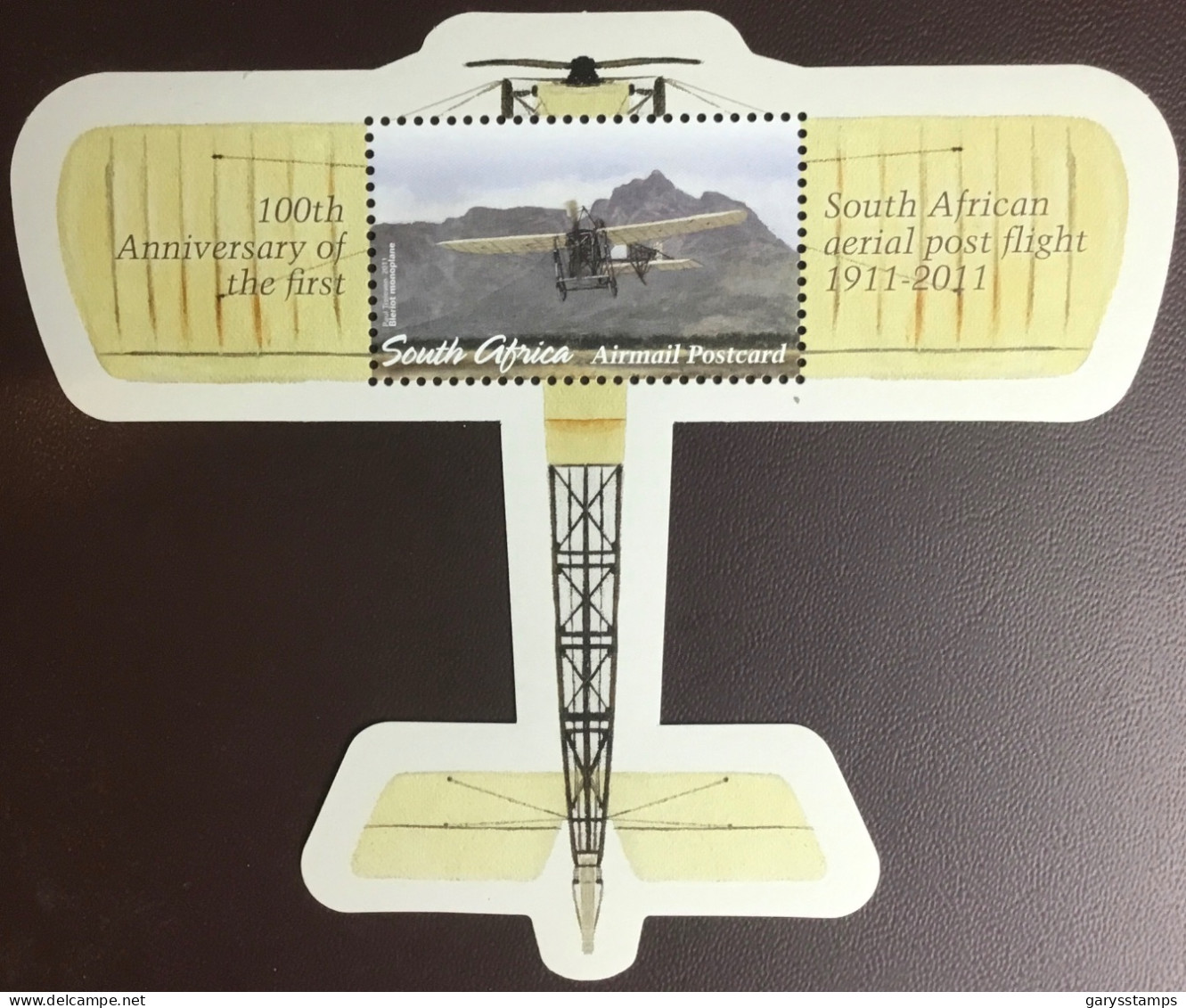South Africa 2011 Aerial Post Centenary Minisheet MNH - Neufs