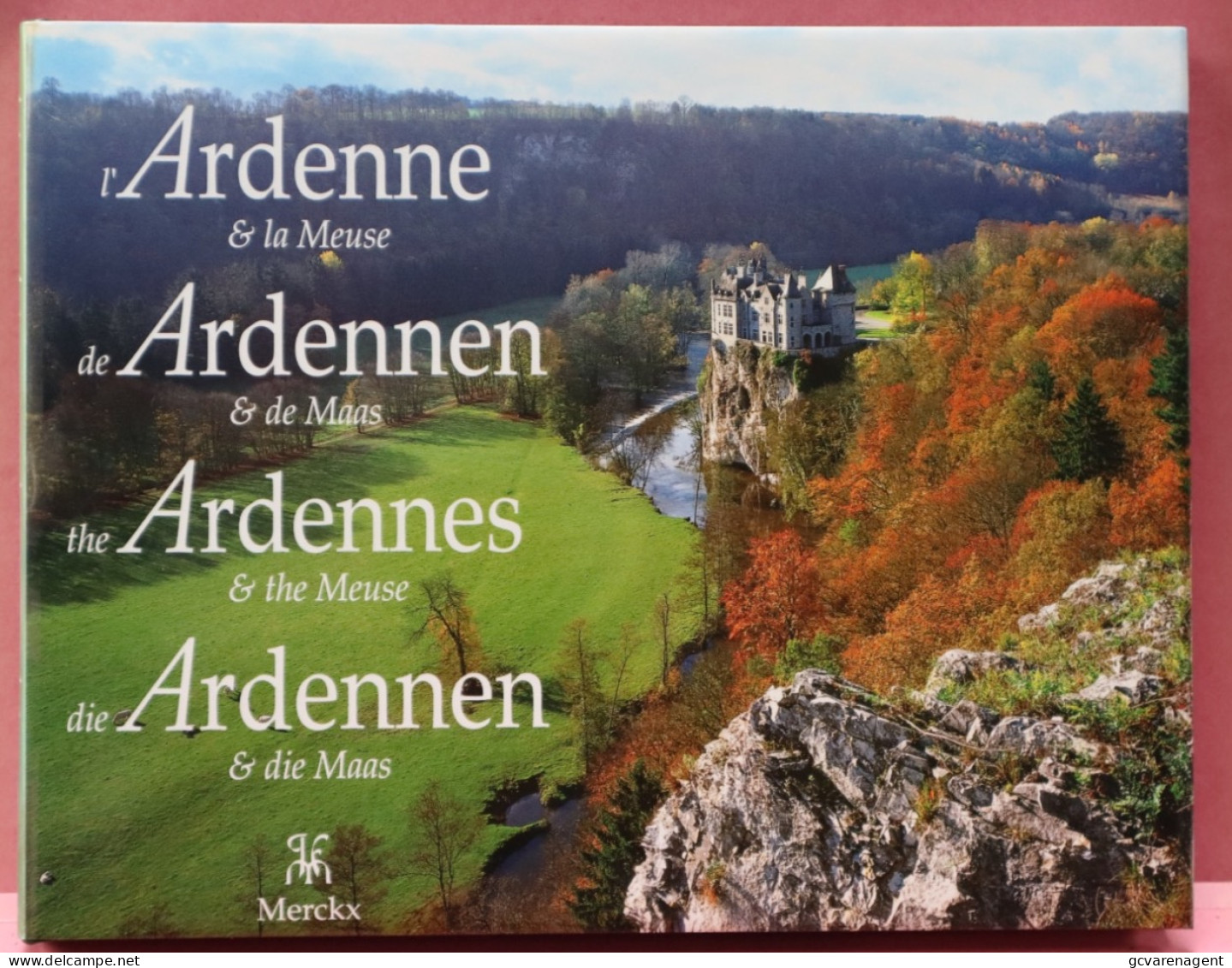 L'ARDENNE & LA MEUSE  / 4 TALIG / PRACHTIG BOEK - IN HARDE ETUI -  32 X 27 CM  BELLE ETAT  ZIE SCANS - Tourisme