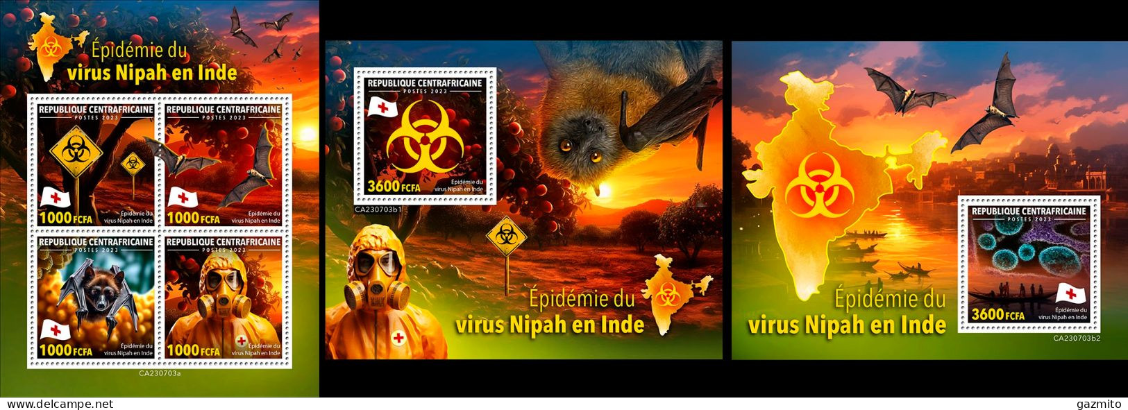 Centrafrica 2023, Virus Nipah In India, 4val In BF +2BF - Medicine