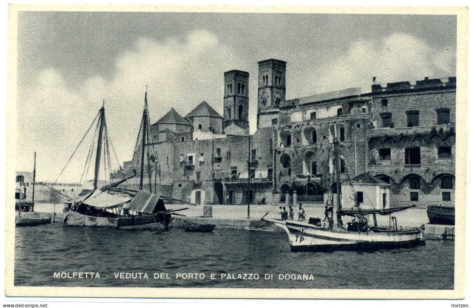 F.507  MOLFETTA - Bari - Veduta Del Porto E Palazzo Di Dogana - Molfetta