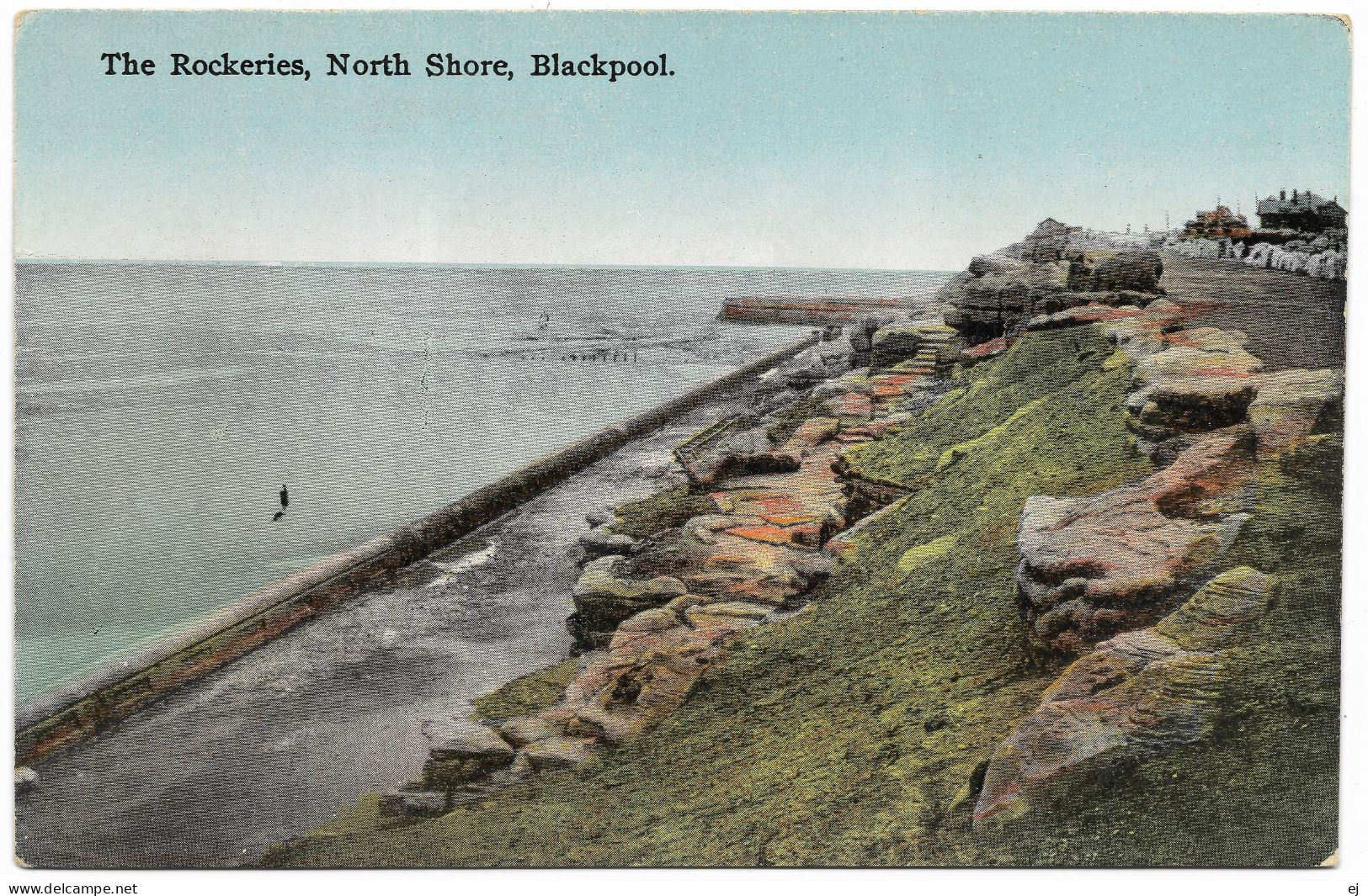 The Rockeries North Shore Blackpool Unused C1920 - Blackpool