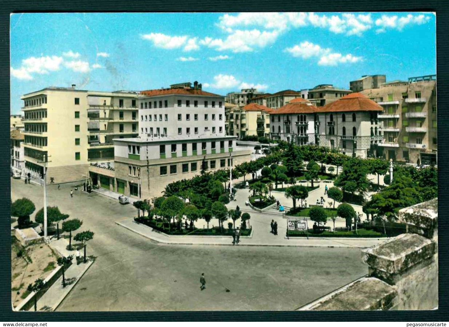 BD107 - CATANZARO - PIAZZA MONTE GRAPPA E JOLLY HOTEL 1961 - Catanzaro