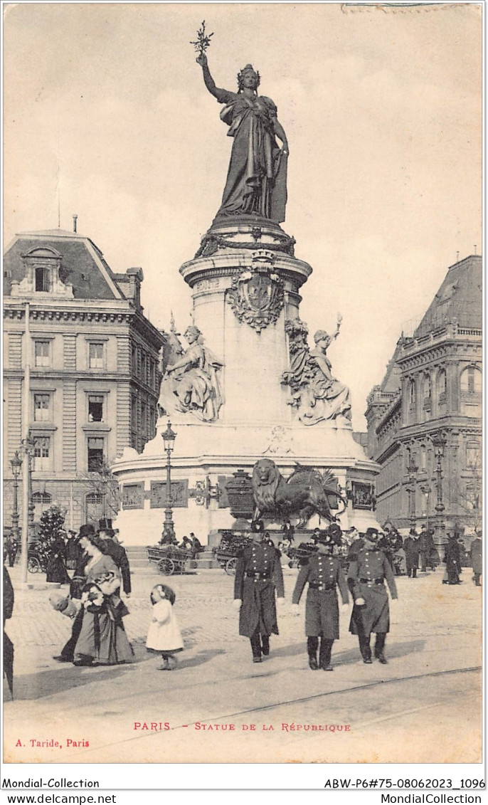 ABWP6-75-0524 - PARIS - La Statue De La République - Statues