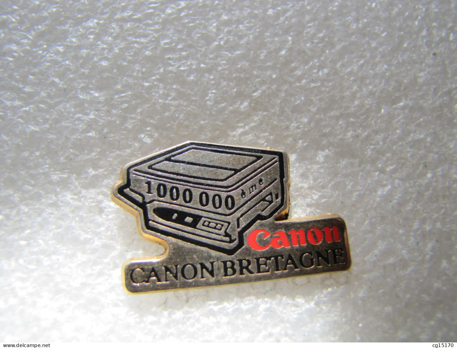 PIN'S    CANON  BRETAGNE  Zamak   Dorure Légèrement Ternie - Informática