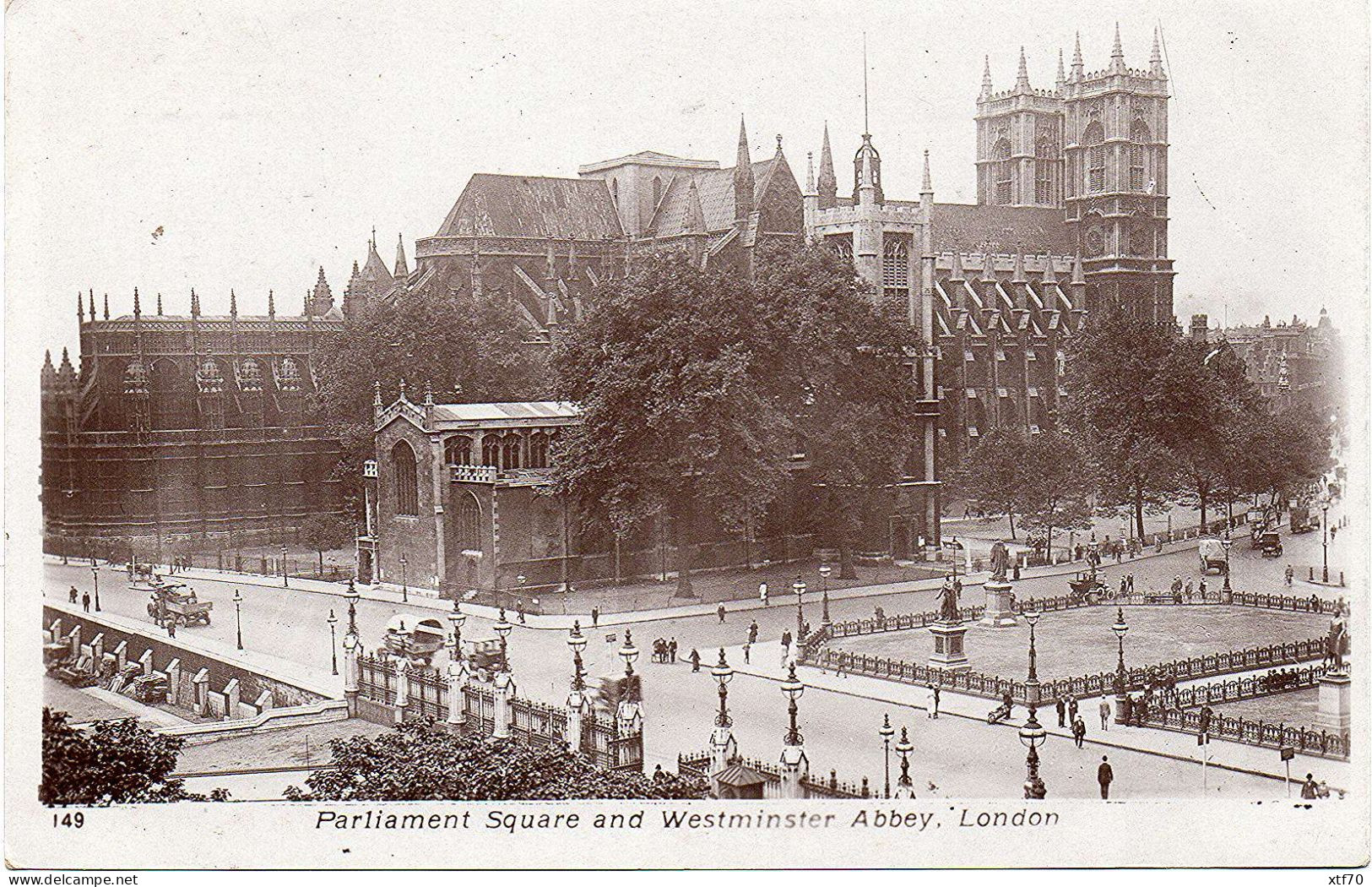 PPC: Parliament Square And Westminster Abbey, London RP - Westminster Abbey