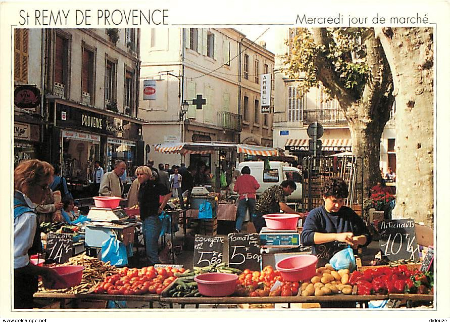 Marches - Saint Remy De Provence - Mercredi Jour De Marché - CPM - Voir Scans Recto-Verso - Marchés
