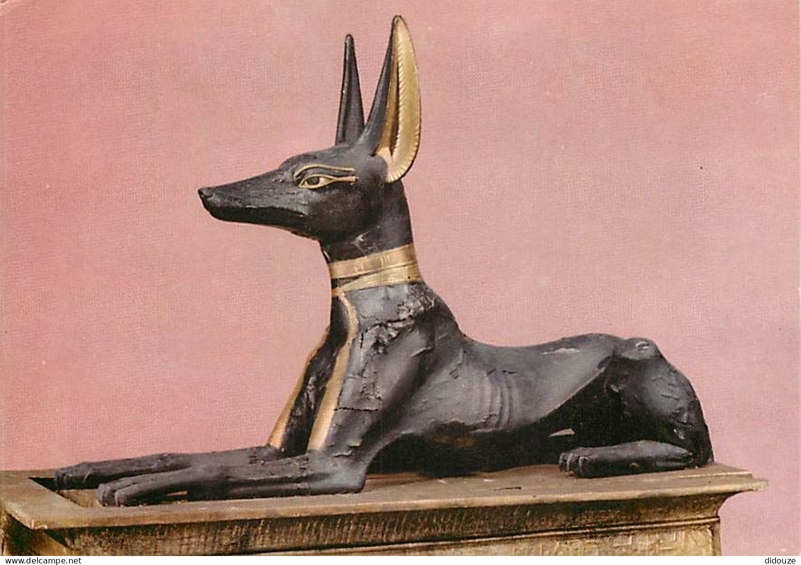 Egypte - Antiquité Egyptienne - Trésor De Toutankhamon - Le Chien Anubis - Carte Neuve - CPM - Voir Scans Recto-Verso - Musea