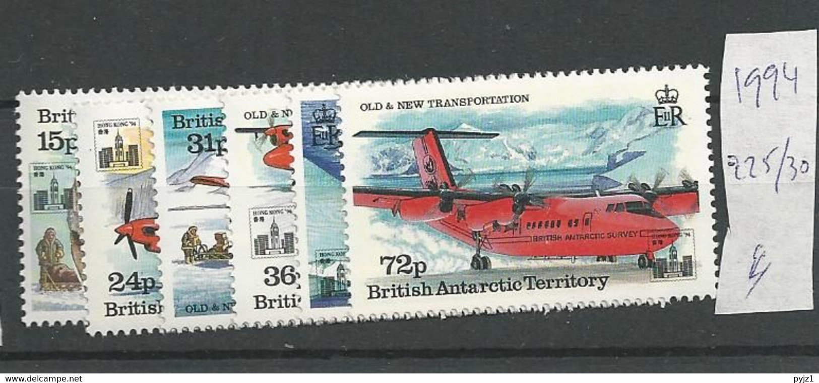 1994 MNH BAT Mi 225-30 Postfris** - Nuovi